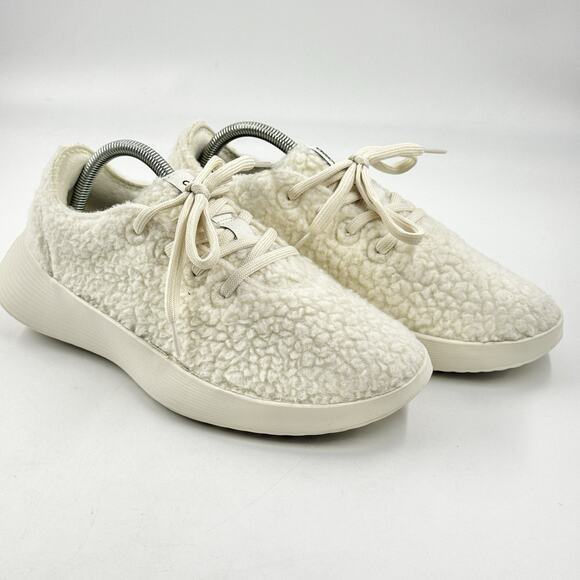 ALLBIRDS Wool Runner GO FLUFF Limited Edition SHERPA Rare Womens Size 9.5 EX - Picture 4 of 11